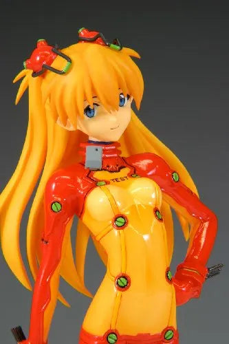 Evangelion Shin Gekijouban - Souryuu Asuka Langley - Treasure Figure Collection - 1/10 - Test Plug Suit ver. (Wave)ㅤ – Wave – ActionFigureBrasil