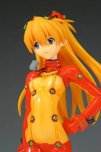 Evangelion Shin Gekijouban - Souryuu Asuka Langley - Treasure Figure Collection - 1/10 - Test Plug Suit ver. (Wave)ㅤ – Wave – ActionFigureBrasil