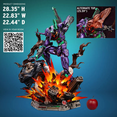 Evangelion Test Type-01 - LIMITED EDITION – Jimei Palace – ActionFigure Brasil — ambientada