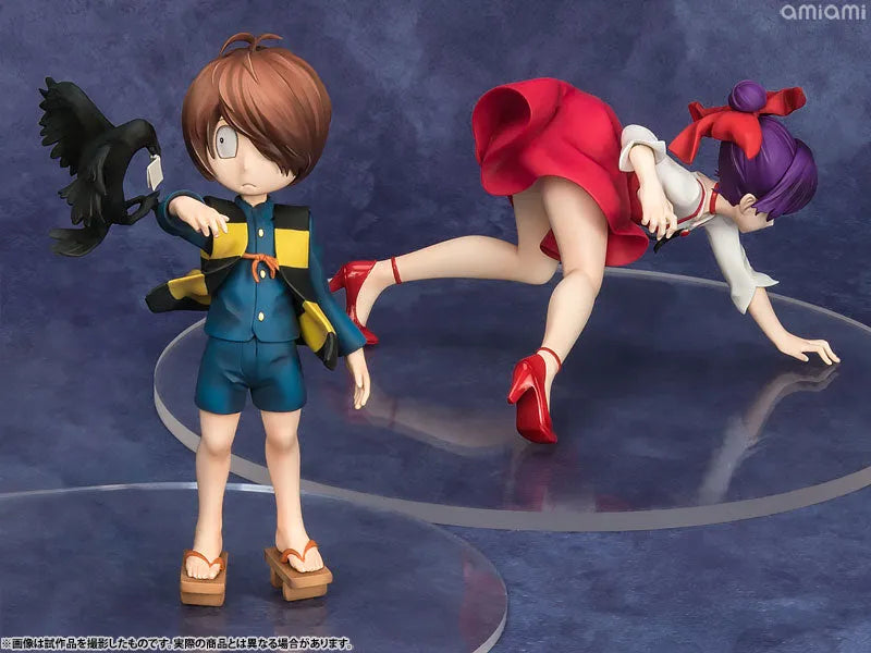 [Exclusive Sale] G.E.M. Series GeGeGe no Kitaro Kitaro & Neko Musume w/Sunekosuri Setㅤ – MegaHouse – ActionFigureBrasil