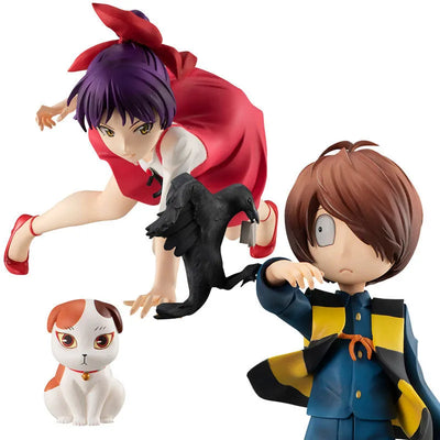 [Exclusive Sale] G.E.M. Series GeGeGe no Kitaro Kitaro & Neko Musume w/Sunekosuri Setㅤ – MegaHouse – ActionFigureBrasil — close