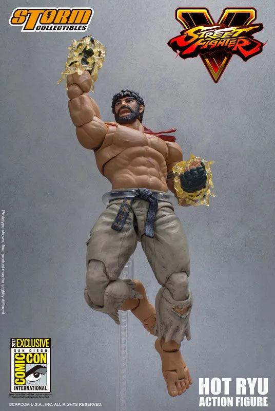 [Exclusive Sale] Street Fighter V - Action Figure: Hot Ryuㅤ – Storm Collectibles – ActionFigureBrasil