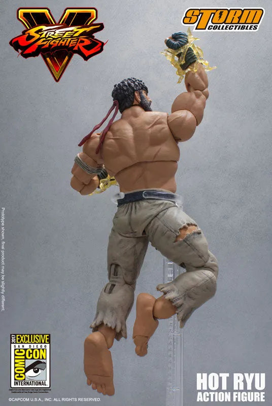 [Exclusive Sale] Street Fighter V - Action Figure: Hot Ryuㅤ – Storm Collectibles – ActionFigureBrasil