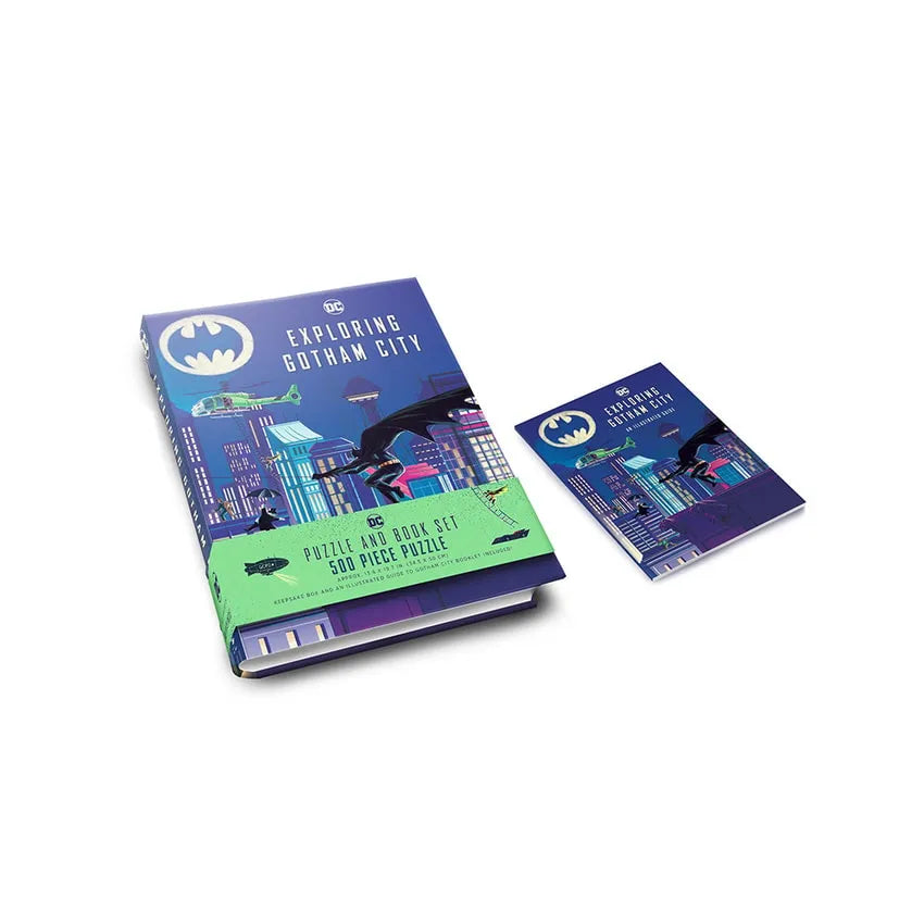 Exploring Gotham City Puzzle and Book Set – Insight Editions – ActionFigure Brasil