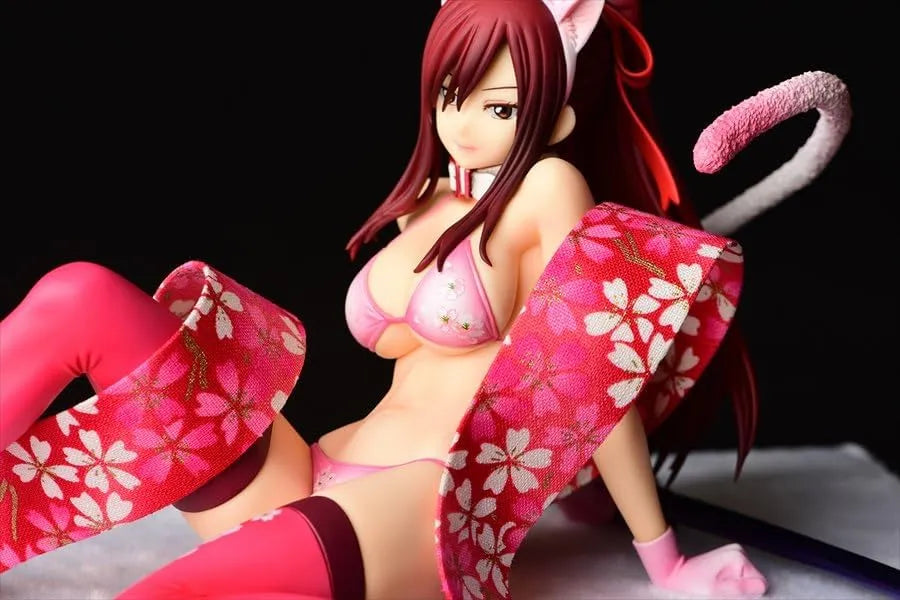 Fairy Tail - Erza Scarlet - 1/6 - Cherry Blossom Cat Gravure_Style, Sakuraneko Gravure_Style (Orca Toys)ㅤ – Orca Toys – ActionFigureBrasil