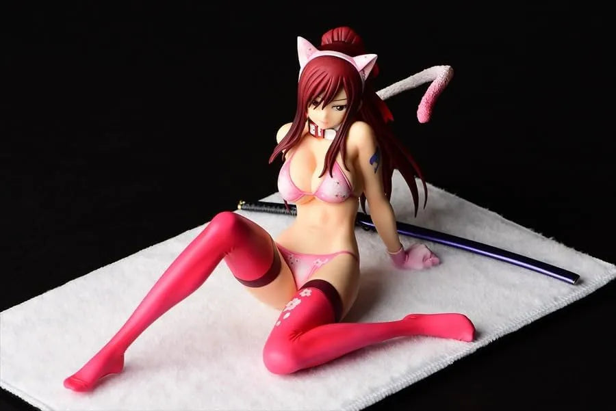 Fairy Tail - Erza Scarlet - 1/6 - Cherry Blossom Cat Gravure_Style, Sakuraneko Gravure_Style (Orca Toys)ㅤ – Orca Toys – ActionFigureBrasil