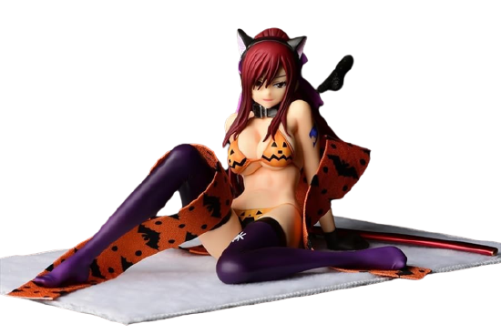 Fairy Tail - Erza Scarlet - 1/6 - Halloween Cat Gravure_Style (Orca Toys)ㅤ – Orca Toys – ActionFigureBrasil