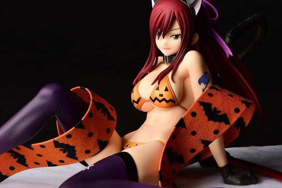Fairy Tail - Erza Scarlet - 1/6 - Halloween Cat Gravure_Style (Orca Toys)ㅤ – Orca Toys – ActionFigureBrasil