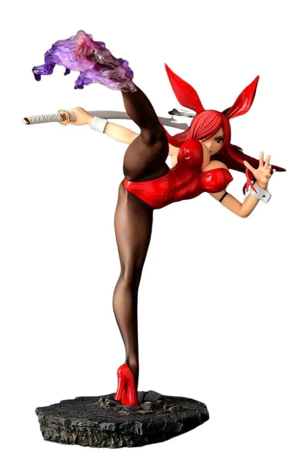 Fairy Tail - Erza Scarlet - 1/6 - High Kick Ver., Crimson Bunny (Orca Toys)ㅤ – Orca Toys – ActionFigureBrasil