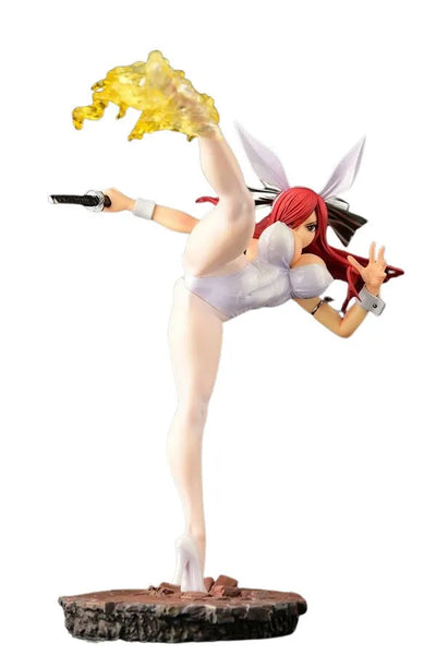 Fairy Tail - Erza Scarlet - 1/6 - High Kick Ver., White Bunny (Orca Toys)ㅤ – Orca Toys – ActionFigureBrasil