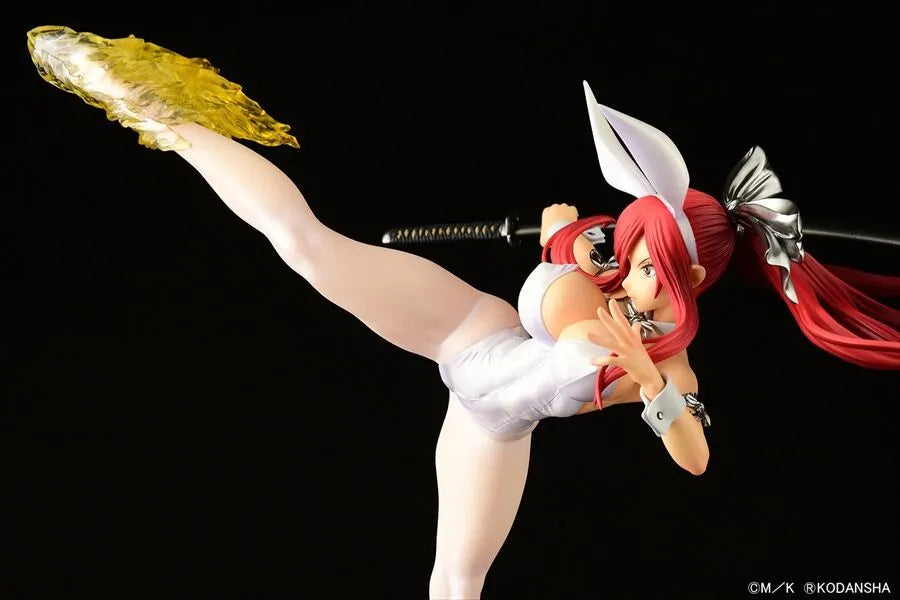 Fairy Tail - Erza Scarlet - 1/6 - High Kick Ver., White Bunny (Orca Toys)ㅤ – Orca Toys – ActionFigureBrasil