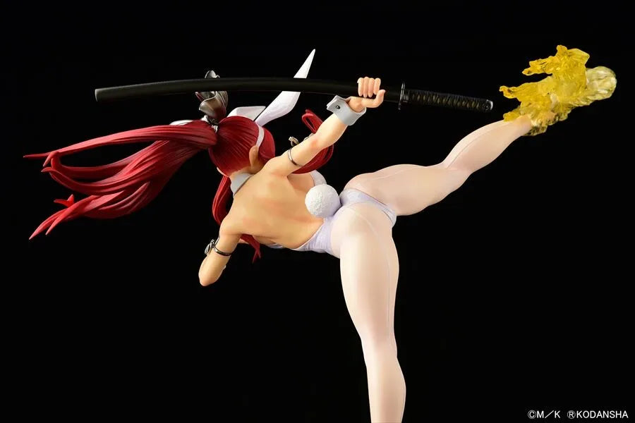 Fairy Tail - Erza Scarlet - 1/6 - High Kick Ver., White Bunny (Orca Toys)ㅤ – Orca Toys – ActionFigureBrasil