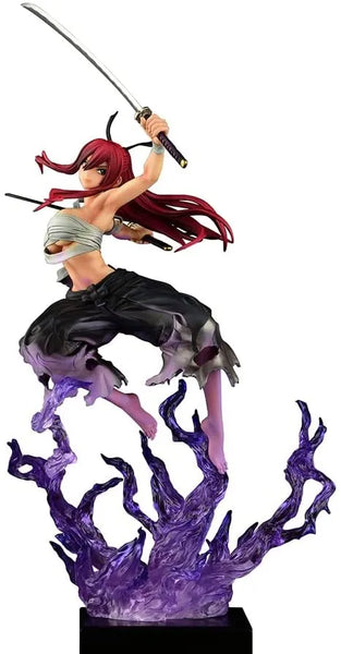 Fairy Tail - Erza Scarlet - 1/6 - Samurai Light Flame Manjo ver. Jet Black (Orca Toys)ㅤ – Orca Toys – ActionFigureBrasil