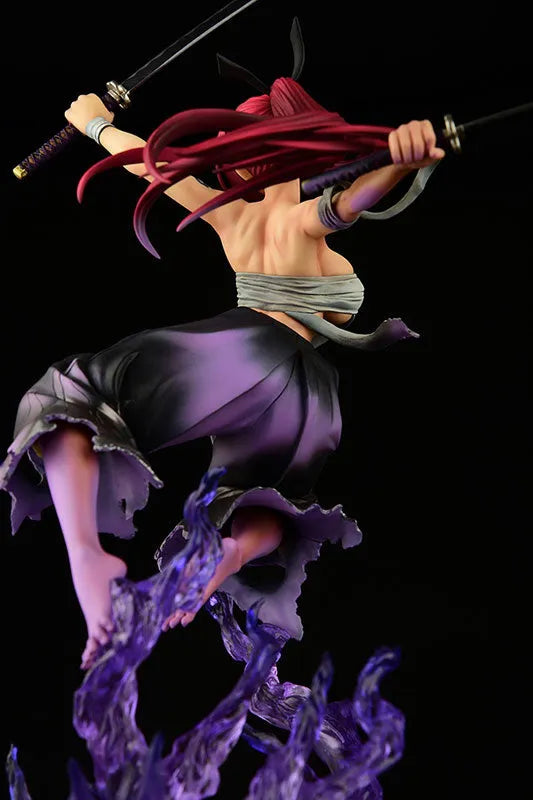 Fairy Tail - Erza Scarlet - 1/6 - Samurai Light Flame Manjo ver. Jet Black (Orca Toys)ㅤ – Orca Toys – ActionFigureBrasil