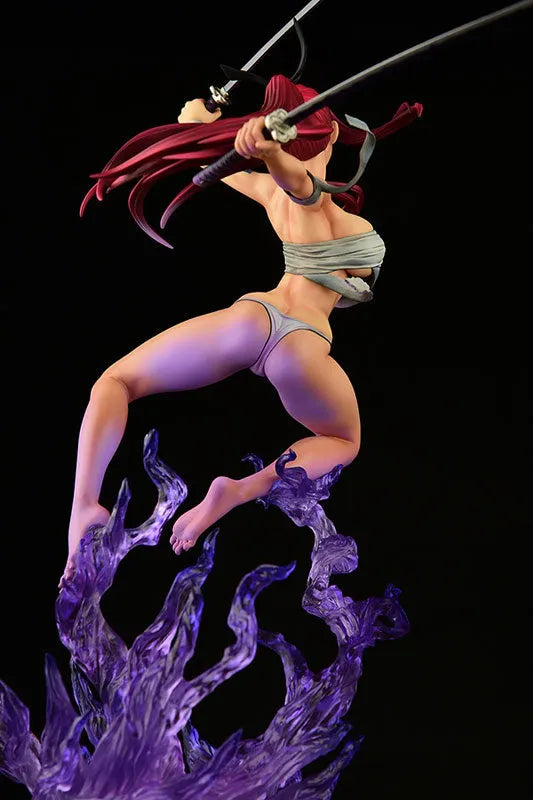 Fairy Tail - Erza Scarlet - 1/6 - Samurai Light Flame Manjo ver. Jet Black (Orca Toys)ㅤ – Orca Toys – ActionFigureBrasil