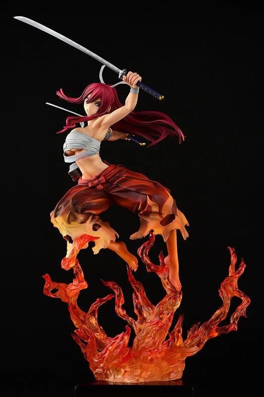 Fairy Tail - Erza Scarlet - 1/6 - Samurai Light Flame Manjo ver. Rouge (Orca Toys)ㅤ – Orca Toys – ActionFigureBrasil