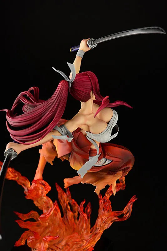 Fairy Tail - Erza Scarlet - 1/6 - Samurai Light Flame Manjo ver. Rouge (Orca Toys)ㅤ – Orca Toys – ActionFigureBrasil