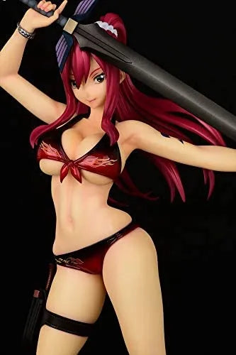 Fairy Tail - Erza Scarlet - 1/6 - Swimsuit Gravure_Style ver. Honoo (Orca Toys)ㅤ – Orca Toys – ActionFigureBrasil