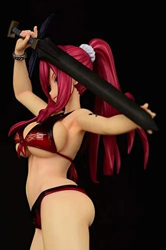 Fairy Tail - Erza Scarlet - 1/6 - Swimsuit Gravure_Style ver. Honoo (Orca Toys)ㅤ – Orca Toys – ActionFigureBrasil