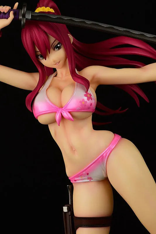 Fairy Tail - Erza Scarlet - 1/6 - Swimsuit Gravure_Style/ver. Sakura (Orca Toys)ㅤ – Orca Toys – ActionFigureBrasil