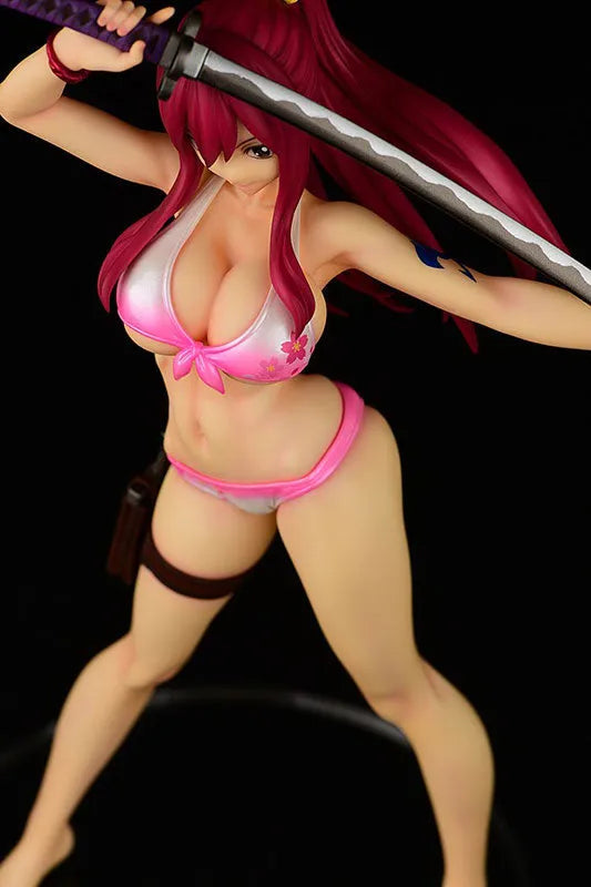 Fairy Tail - Erza Scarlet - 1/6 - Swimsuit Gravure_Style/ver. Sakura (Orca Toys)ㅤ – Orca Toys – ActionFigureBrasil