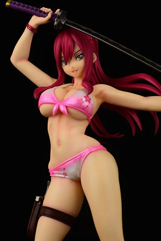 Fairy Tail - Erza Scarlet - 1/6 - Swimsuit Gravure_Style/ver. Sakura (Orca Toys)ㅤ – Orca Toys – ActionFigureBrasil