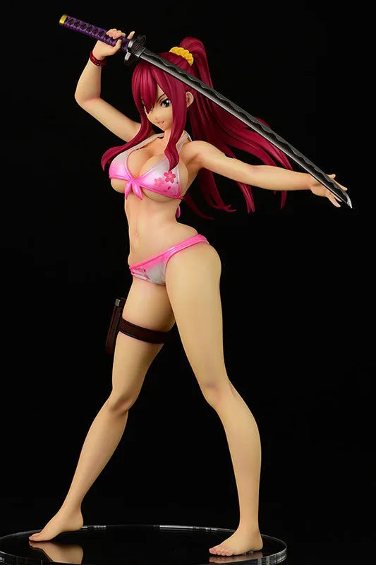 Fairy Tail - Erza Scarlet - 1/6 - Swimsuit Gravure_Style/ver. Sakura (Orca Toys)ㅤ – Orca Toys – ActionFigureBrasil