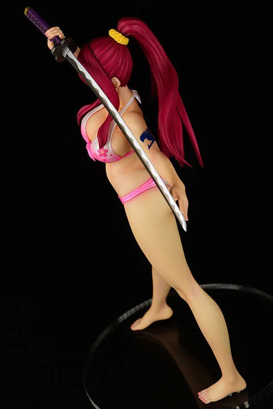 Fairy Tail - Erza Scarlet - 1/6 - Swimsuit Gravure_Style/ver. Sakura (Orca Toys)ㅤ – Orca Toys – ActionFigureBrasil