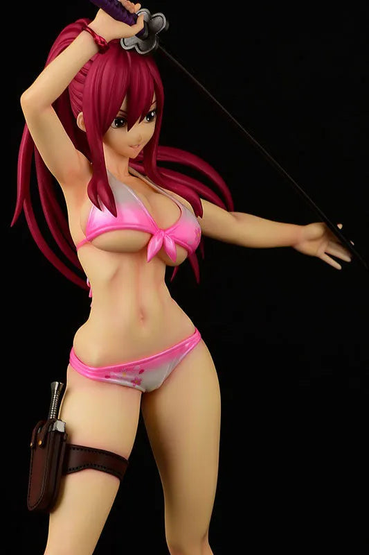 Fairy Tail - Erza Scarlet - 1/6 - Swimsuit Gravure_Style/ver. Sakura (Orca Toys)ㅤ – Orca Toys – ActionFigureBrasil