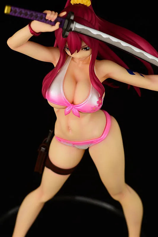 Fairy Tail - Erza Scarlet - 1/6 - Swimsuit Gravure_Style/ver. Sakura (Orca Toys)ㅤ – Orca Toys – ActionFigureBrasil
