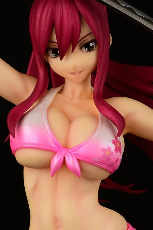 Fairy Tail - Erza Scarlet - 1/6 - Swimsuit Gravure_Style/ver. Sakura (Orca Toys)ㅤ – Orca Toys – ActionFigureBrasil