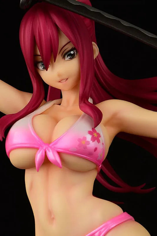 Fairy Tail - Erza Scarlet - 1/6 - Swimsuit Gravure_Style/ver. Sakura (Orca Toys)ㅤ – Orca Toys – ActionFigureBrasil