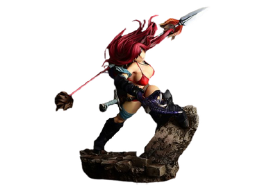 Fairy Tail - Erza Scarlet - 1/6 - the Kishi ver., Another Color :Black Armor: - December 2022 Re-release (Orca Toys)ㅤ – Orca Toys – ActionFigureBrasil