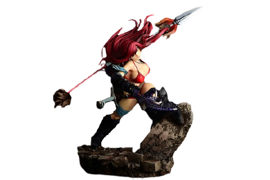 Fairy Tail - Erza Scarlet - 1/6 - the Kishi ver., Another Color :Black Armor: - December 2022 Re-release (Orca Toys)ㅤ – Orca Toys – ActionFigureBrasil