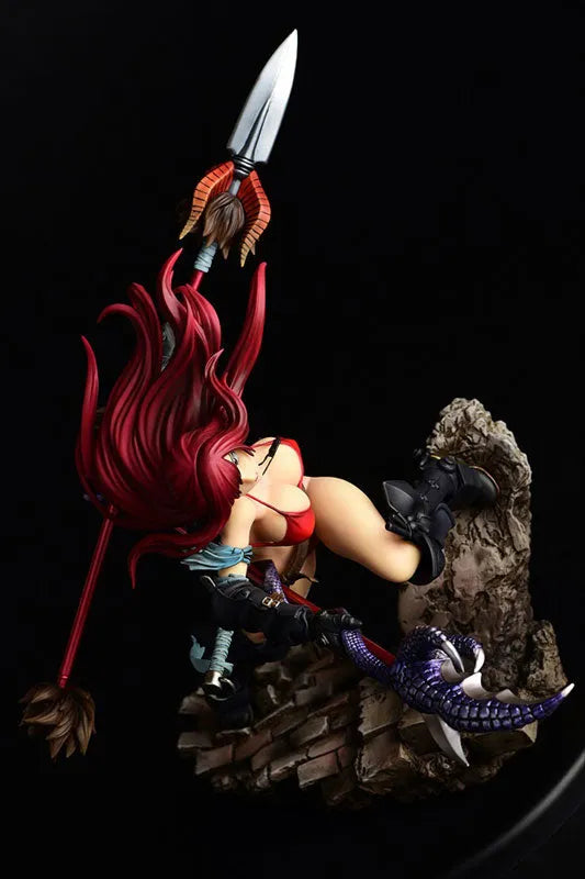 Fairy Tail - Erza Scarlet - 1/6 - the Kishi ver., Another Color :Black Armor: - December 2022 Re-release (Orca Toys)ㅤ – Orca Toys – ActionFigureBrasil