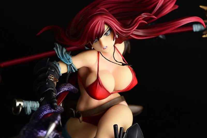 Fairy Tail - Erza Scarlet - 1/6 - the Kishi ver., Another Color :Black Armor: - December 2022 Re-release (Orca Toys)ㅤ – Orca Toys – ActionFigureBrasil