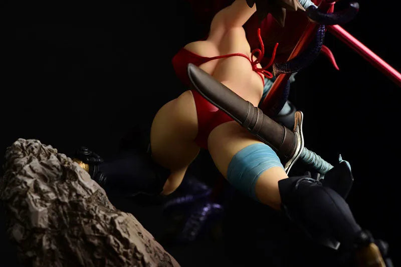 Fairy Tail - Erza Scarlet - 1/6 - the Kishi ver., Another Color :Black Armor: - December 2022 Re-release (Orca Toys)ㅤ – Orca Toys – ActionFigureBrasil