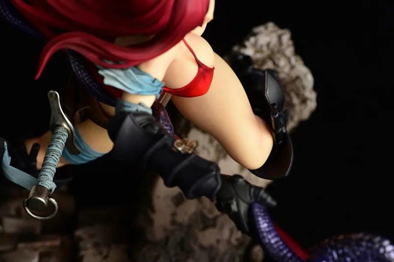 Fairy Tail - Erza Scarlet - 1/6 - the Kishi ver., Another Color :Black Armor: - December 2022 Re-release (Orca Toys)ㅤ – Orca Toys – ActionFigureBrasil