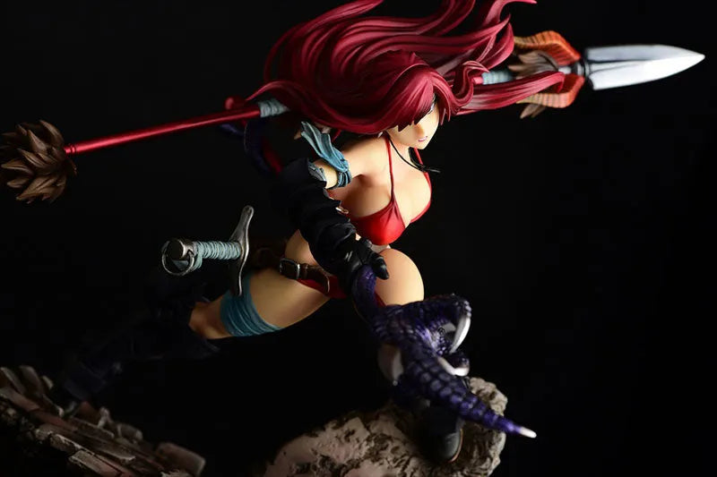 Fairy Tail - Erza Scarlet - 1/6 - the Kishi ver., Another Color :Black Armor: - December 2022 Re-release (Orca Toys)ㅤ – Orca Toys – ActionFigureBrasil