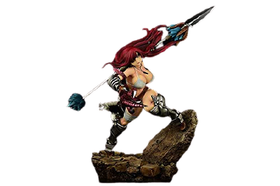 Fairy Tail - Erza Scarlet - 1/6 - the Kishi ver., Refine 2022 - 2022 Re-release (Orca Toys)ㅤ – Orca Toys – ActionFigureBrasil