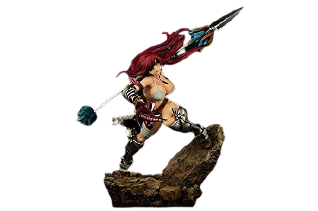 Fairy Tail - Erza Scarlet - 1/6 - the Kishi ver., Refine 2022 - 2022 Re-release (Orca Toys)ㅤ – Orca Toys – ActionFigureBrasil