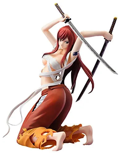 Fairy Tail - Erza Scarlet - 1/8 - Yoto Benisakura, Hakama ver.ㅤ – Hobby Japan – ActionFigureBrasil
