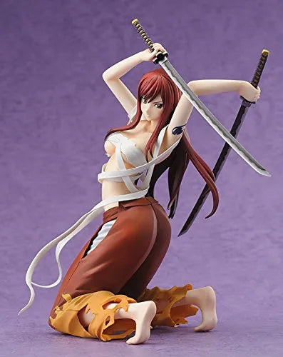 Fairy Tail - Erza Scarlet - 1/8 - Yoto Benisakura, Hakama ver.ㅤ – Hobby Japan – ActionFigureBrasil