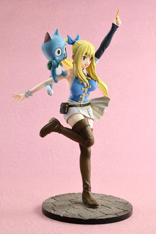 Fairy Tail - Happy - Lucy Heartfilia - 1/8 (Bell Fine)ㅤ – Bell Fine – ActionFigureBrasil
