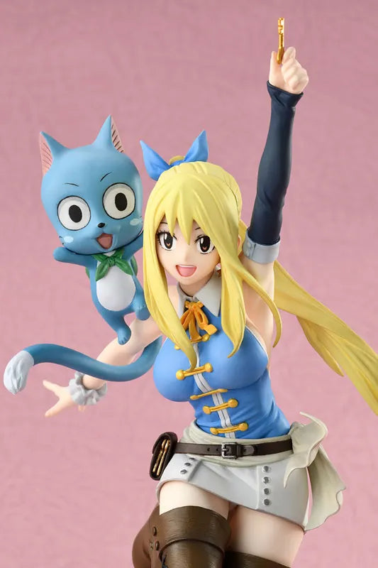 Fairy Tail - Happy - Lucy Heartfilia - 1/8 (Bell Fine)ㅤ – Bell Fine – ActionFigureBrasil