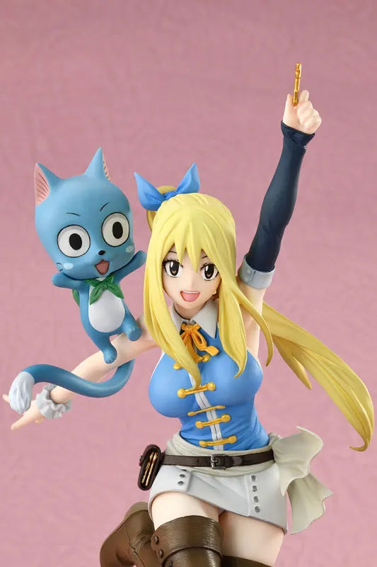 Fairy Tail - Happy - Lucy Heartfilia - 1/8 (Bell Fine)ㅤ – Bell Fine – ActionFigureBrasil