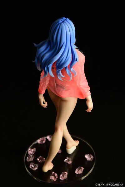 Fairy Tail - Juvia Lockser - 1/6 - Gravure_Style, Sheer Wet Shirt SP, Black Bikini!! (Orca Toys)ㅤ – Orca Toys – ActionFigureBrasil — com base expositora