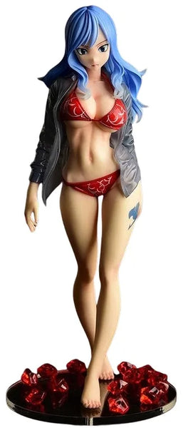 Fairy Tail - Juvia Lockser - 1/6 - Gravure_Style, Sheer Wet Shirt SP, Red Bikini!! (Orca Toys)ㅤ – Orca Toys – ActionFigureBrasil