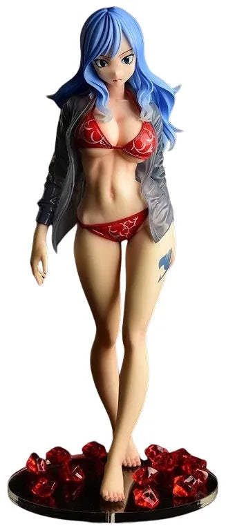 Fairy Tail - Juvia Lockser - 1/6 - Gravure_Style, Sheer Wet Shirt SP, Red Bikini!! (Orca Toys)ㅤ – Orca Toys – ActionFigureBrasil