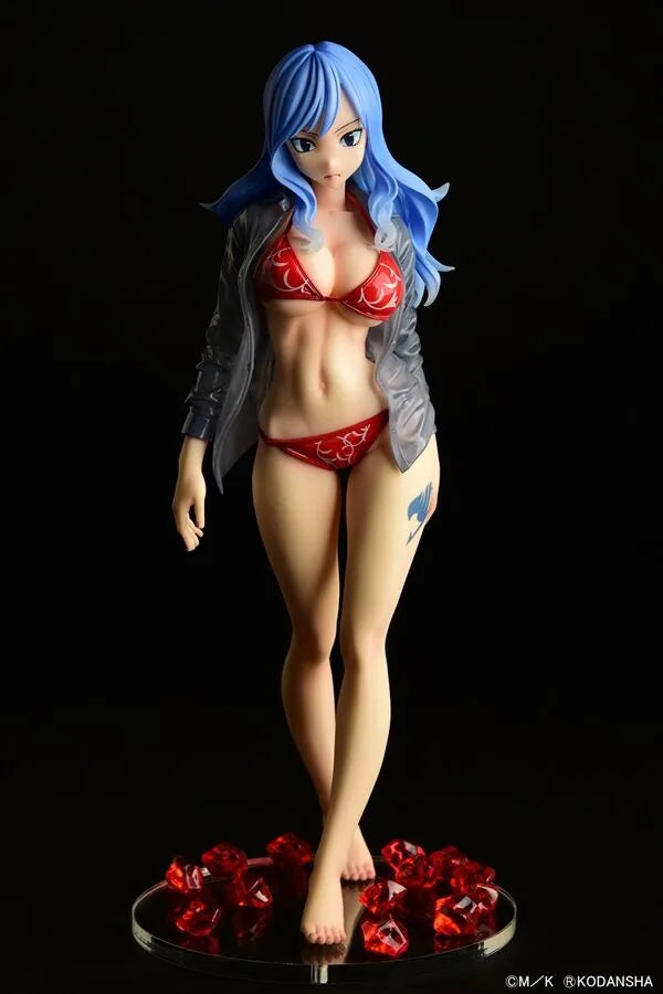 Fairy Tail - Juvia Lockser - 1/6 - Gravure_Style, Sheer Wet Shirt SP, Red Bikini!! (Orca Toys)ㅤ – Orca Toys – ActionFigureBrasil
